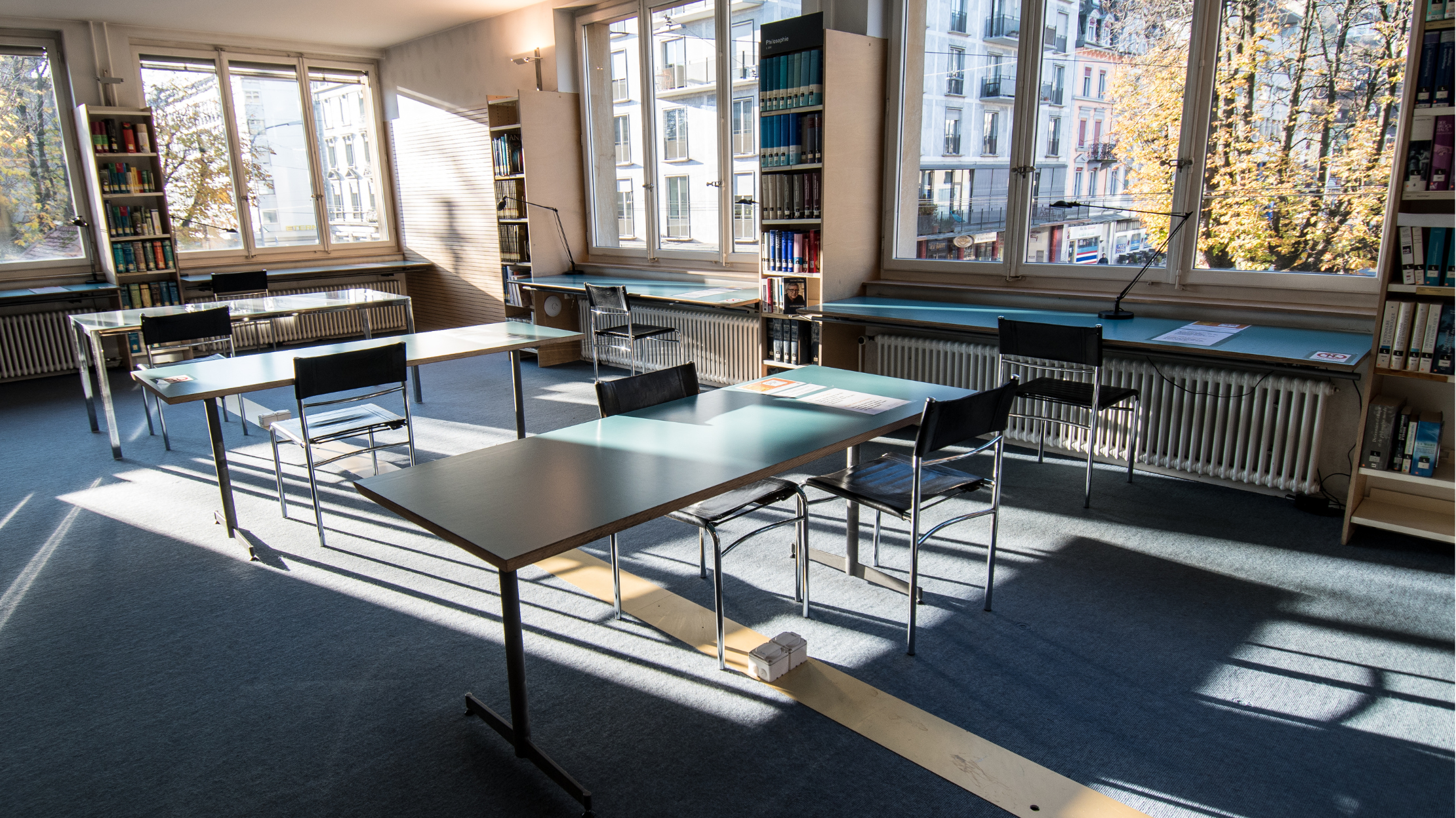Salle de lecture slider