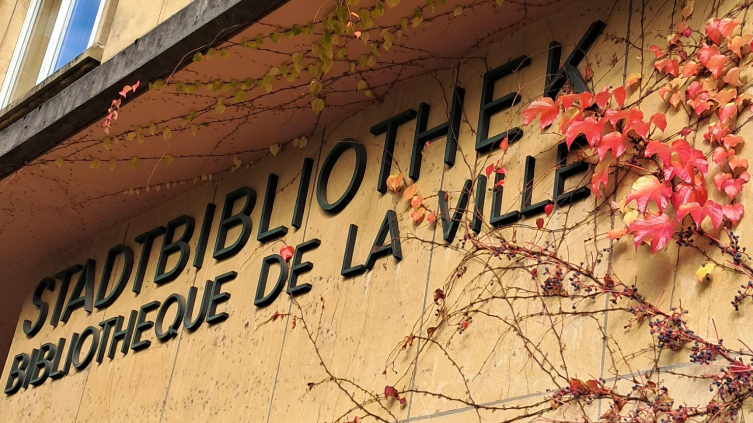 Bibliothèque façade ouest slider