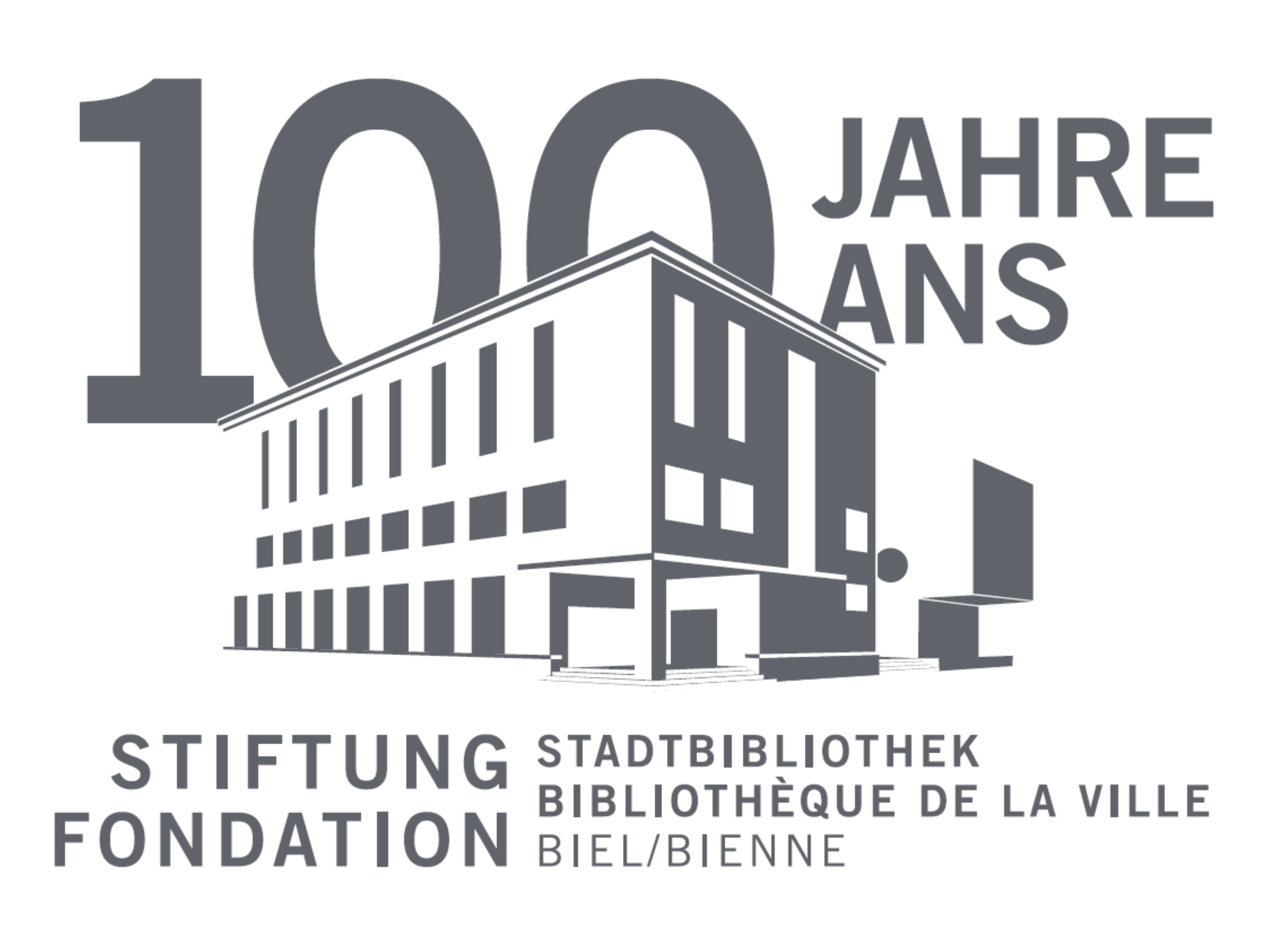 Logo 100 ans fondation card