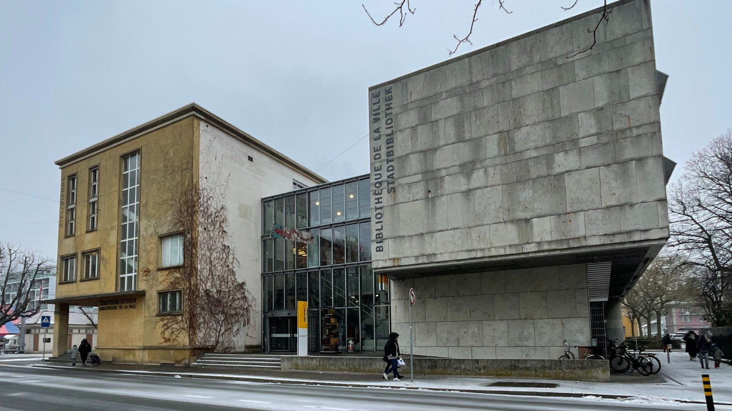 Bibliothèque ouest hiver slider
