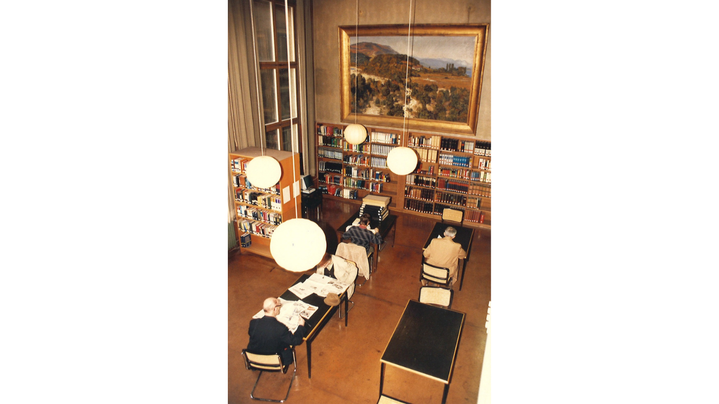 Ancienne salle de lecture 1987 slider