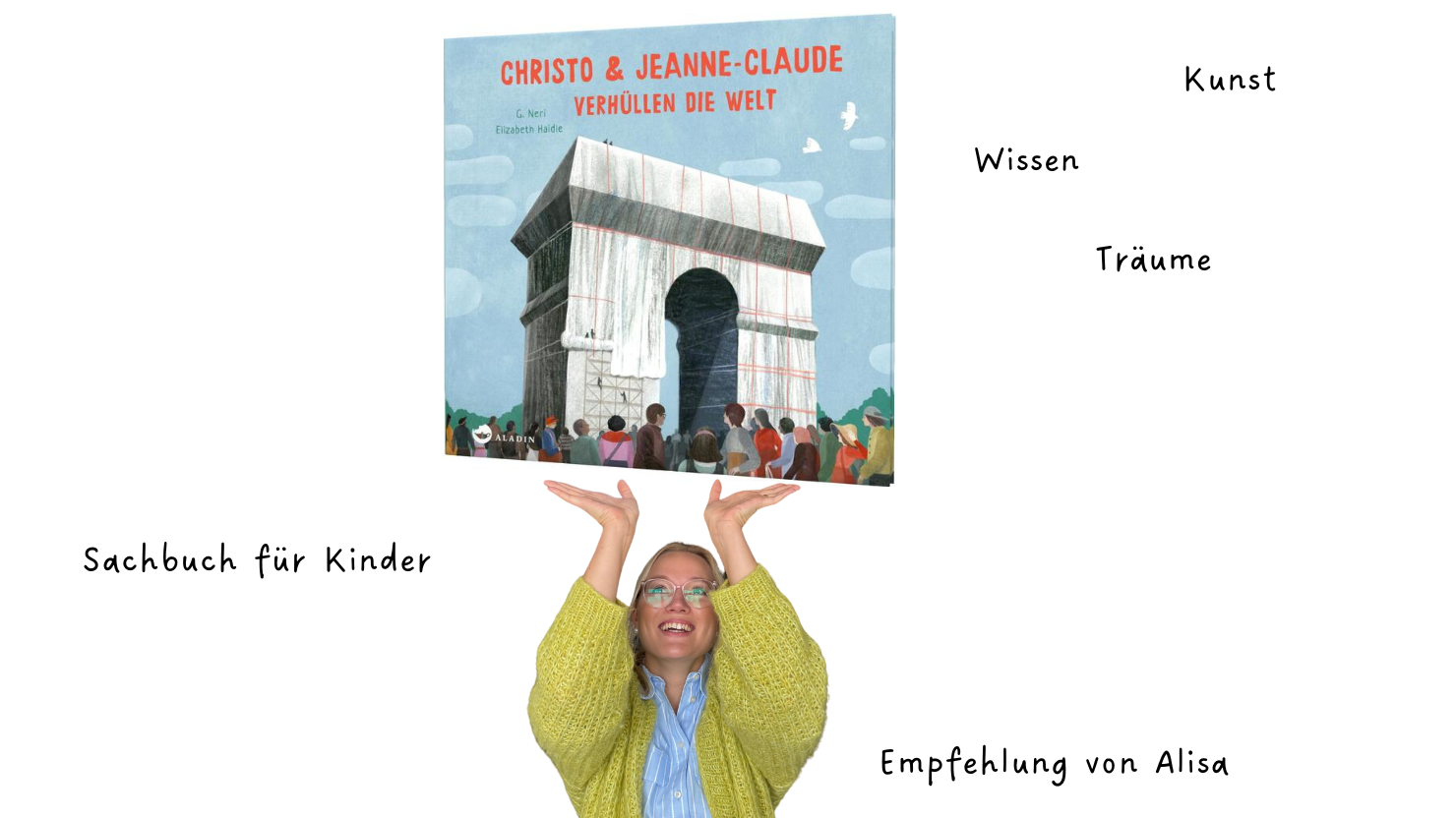 Christo & Jeanne Claude verhëllen die Welt slider