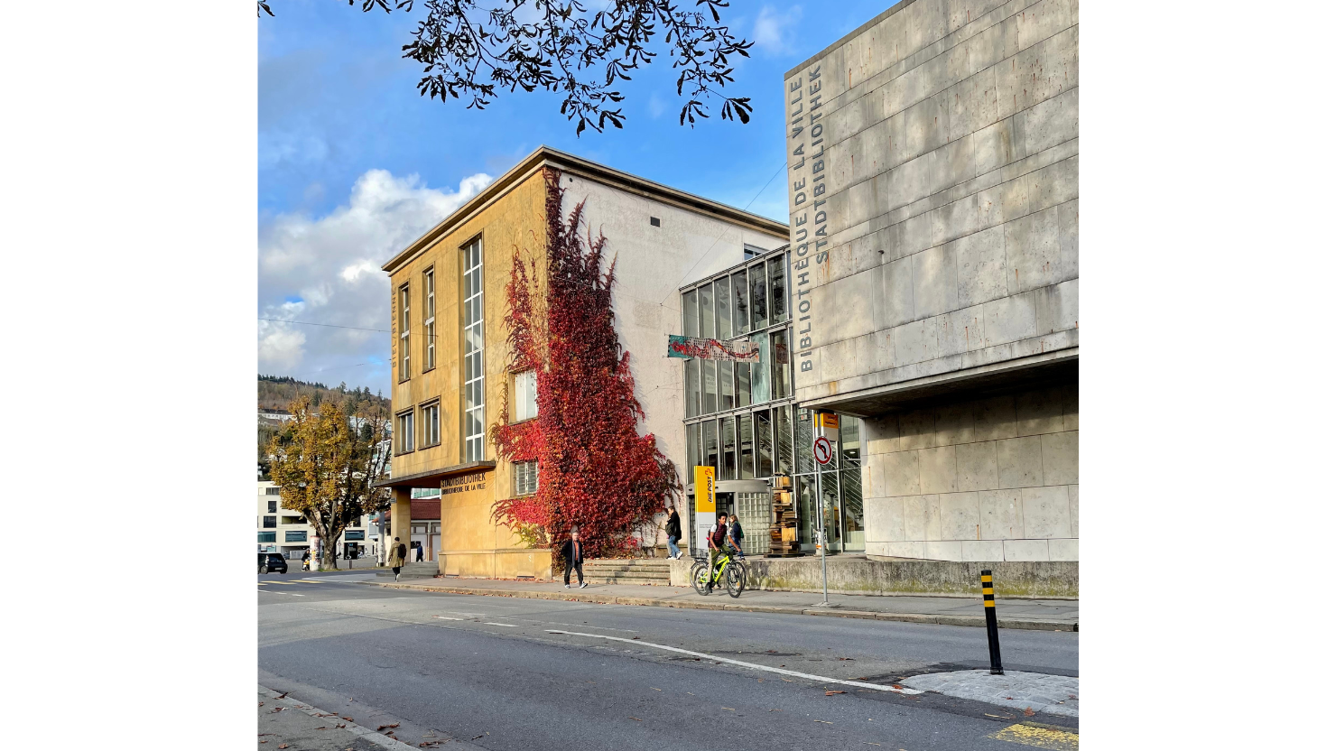 Bibliothèque ouest automne slider